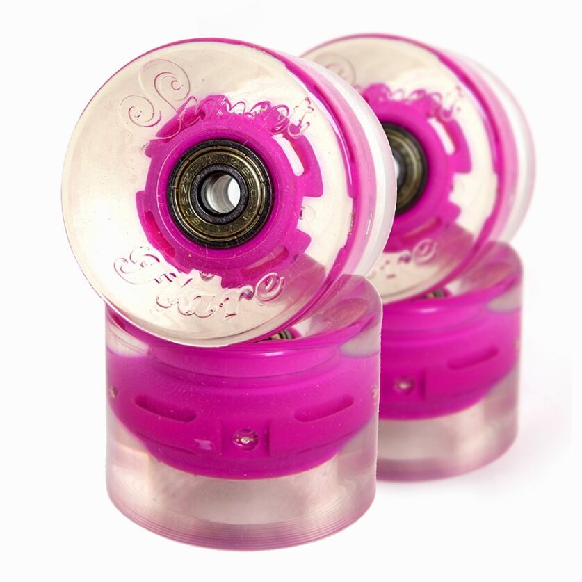 Колеса SUNSET Skateboards Cruiser Wheel With ABEC9 pink